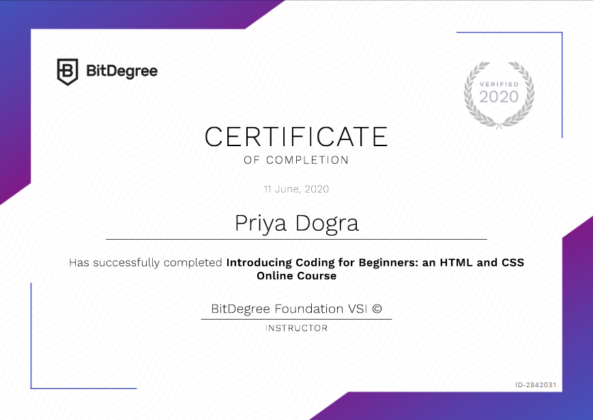 FREE HTML Course With Certificate - Introducing Coding for Beginners ...