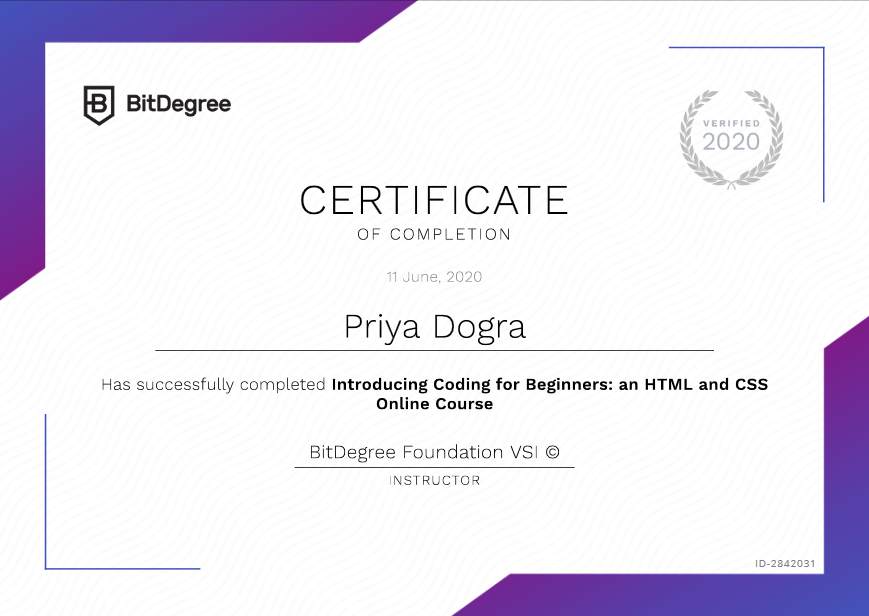 Bitdegree FREE Courses With Certificate Enroll Now