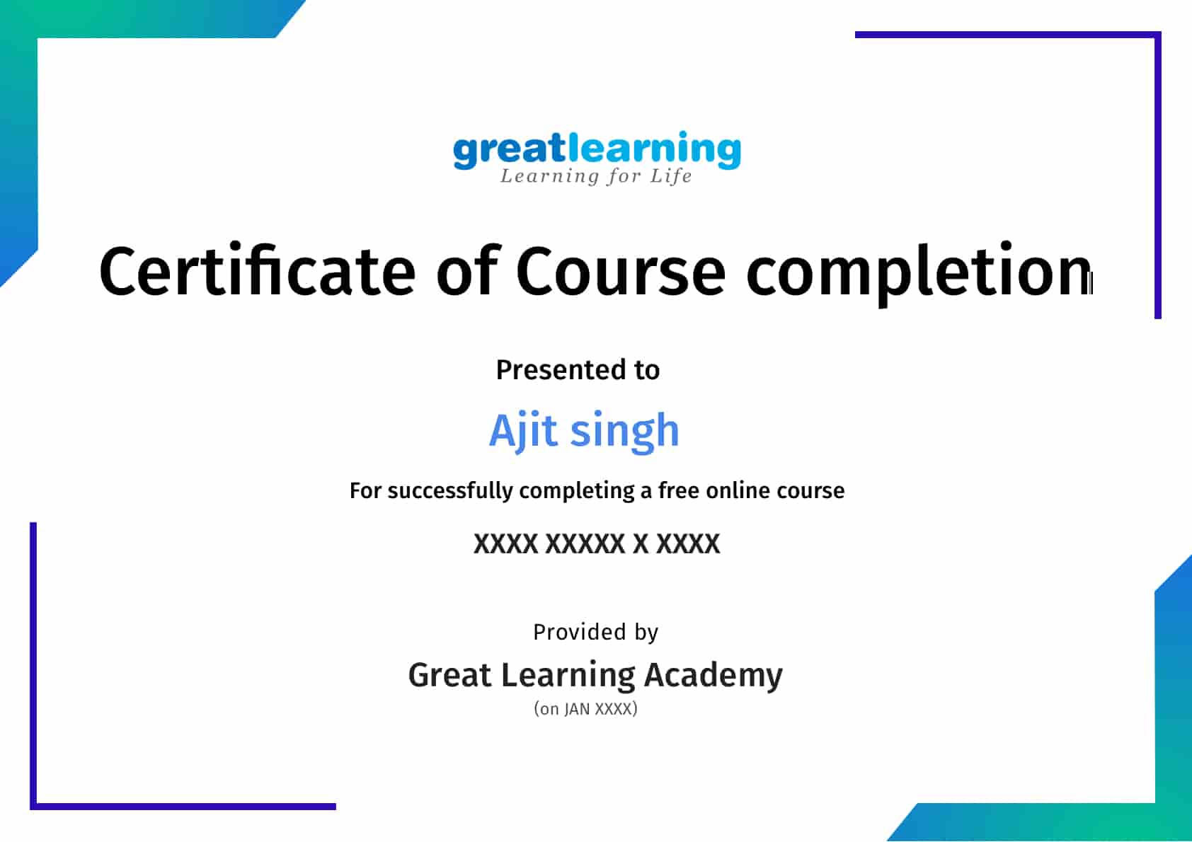 Great Learning Academy Free Certificate Courses