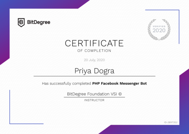 How to Build a Facebook Messenger Bot in PHP - Free Course with Certificate
