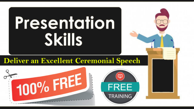Presentation Skills Free Online Course with Certificate