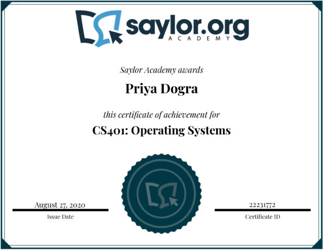 Saylor Academy Free Online Courses With Certificate