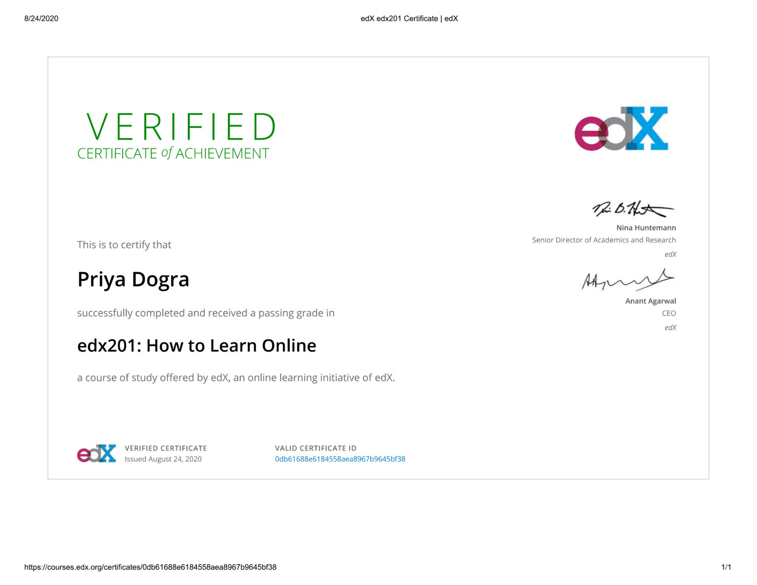 EDX Certificate. Ed x course Certificate. EDX анализ.