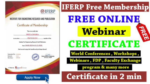 IFERP membership