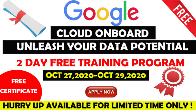 google free certification courses