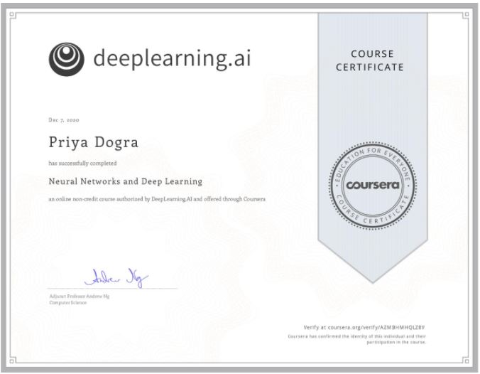 Coursera deep sales learning free