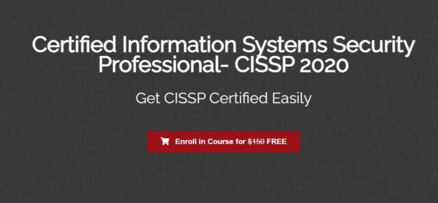 Certified Information Systems Security Professional- CISSP 2020