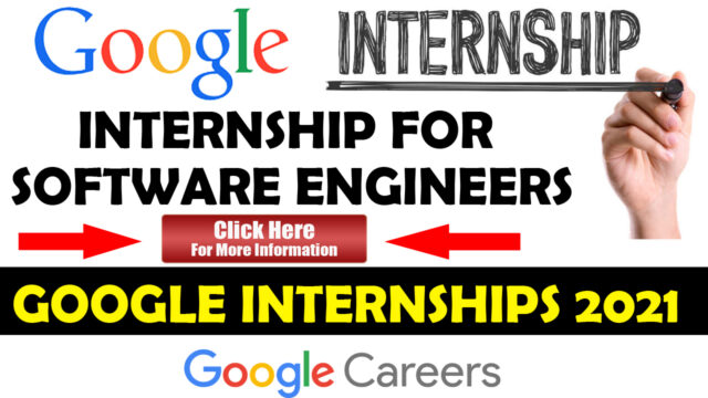 google internship 2021