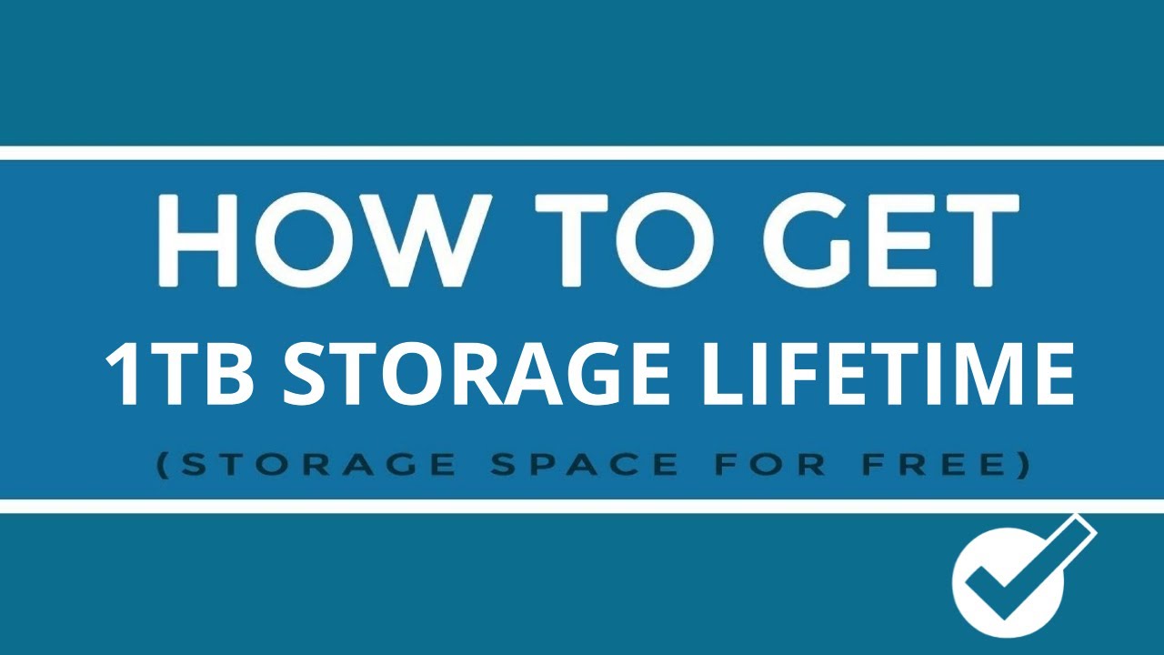 cloud storage free 1tb
