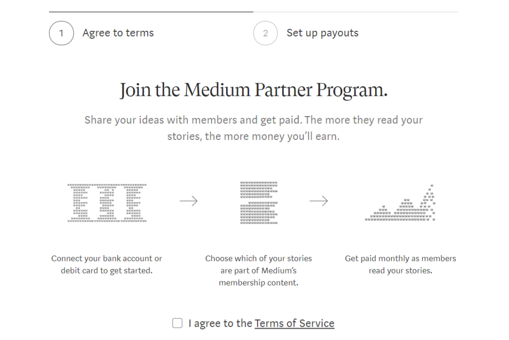 Choose Medium Partner Program