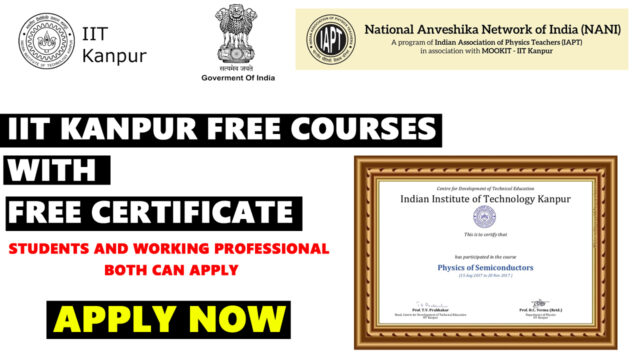 iit kanpur free certificate