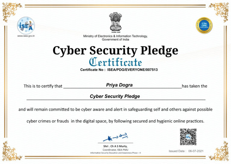 Ministry of Electronics & Information Technology - Govt of India Free