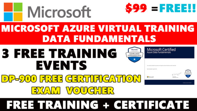 Microsoft Azure Data Fundamentals Event