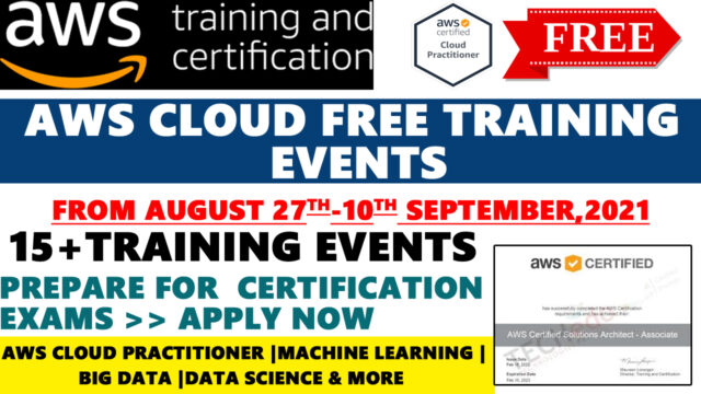 aws training and certifications