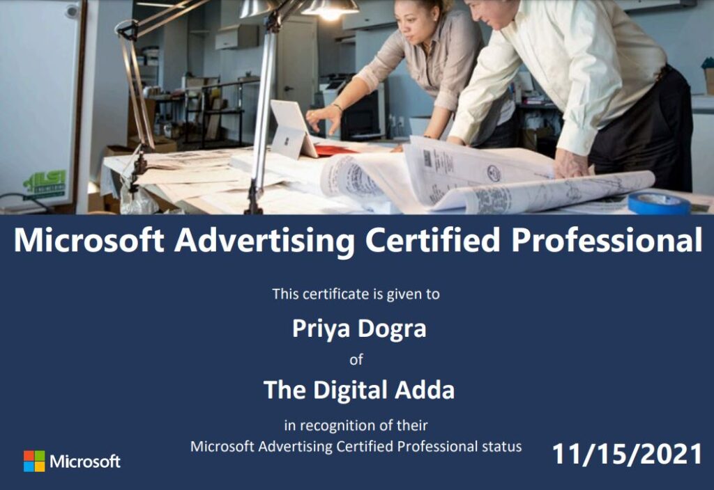 Microsoft Advertising Certified Professional Exam Answers 2024