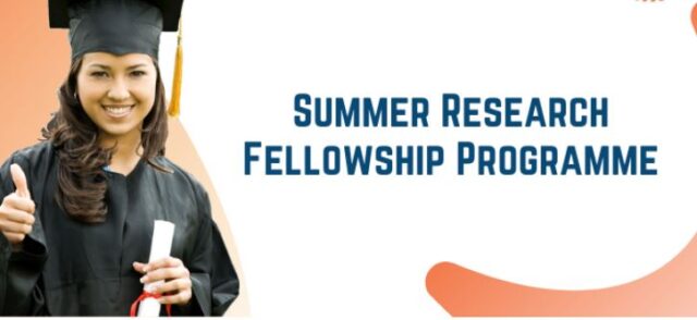 summer research fellowship programme