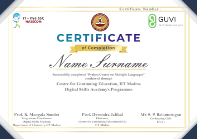 Python with IIT Certification | IIT Madras Free Certification Course | GUVI