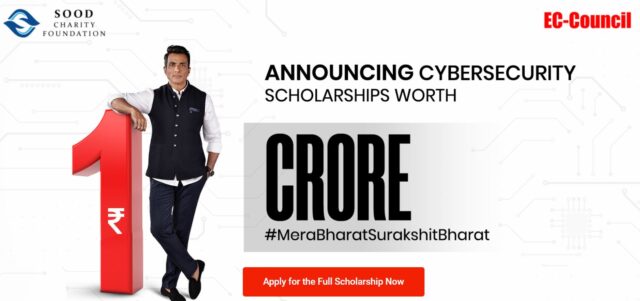 sonu sood cyber security scholarships in association with ec council