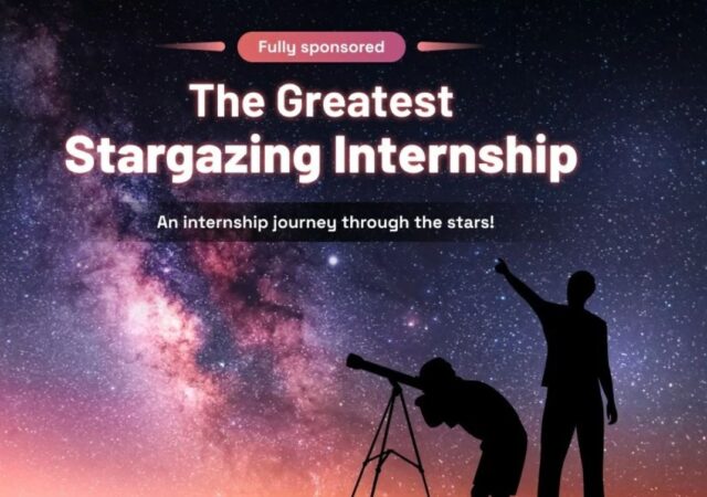 the greatest stargazing internship