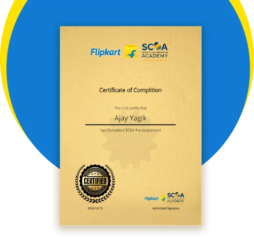Certificate of SCOA Pre Assessment
