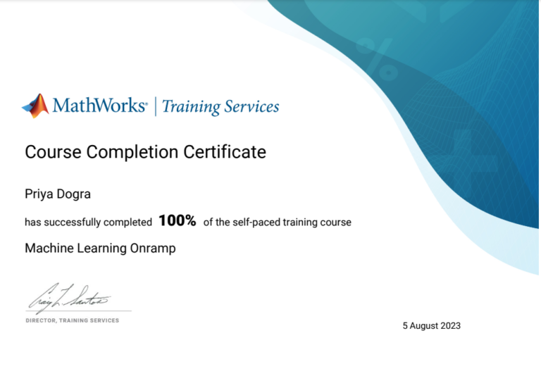 Machine Learning FREE Certification - MathWorks