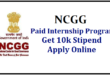 NCGG INTERNSHIP